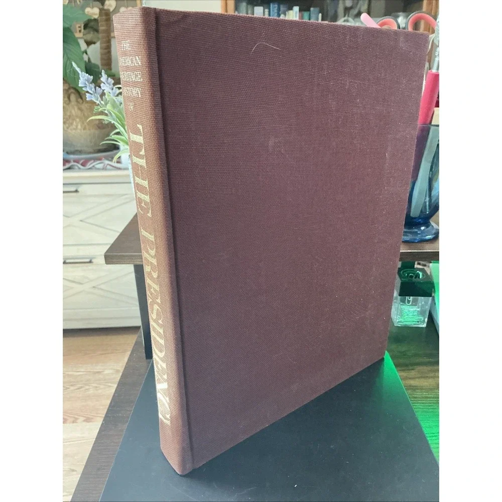 Vintage 1968 American Heritage History of the Presidents 3-Book Box‎ Set